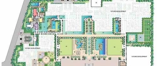 Layout Plan Image Of Lodha Group New Cuffe Parade Lodha Evoq For