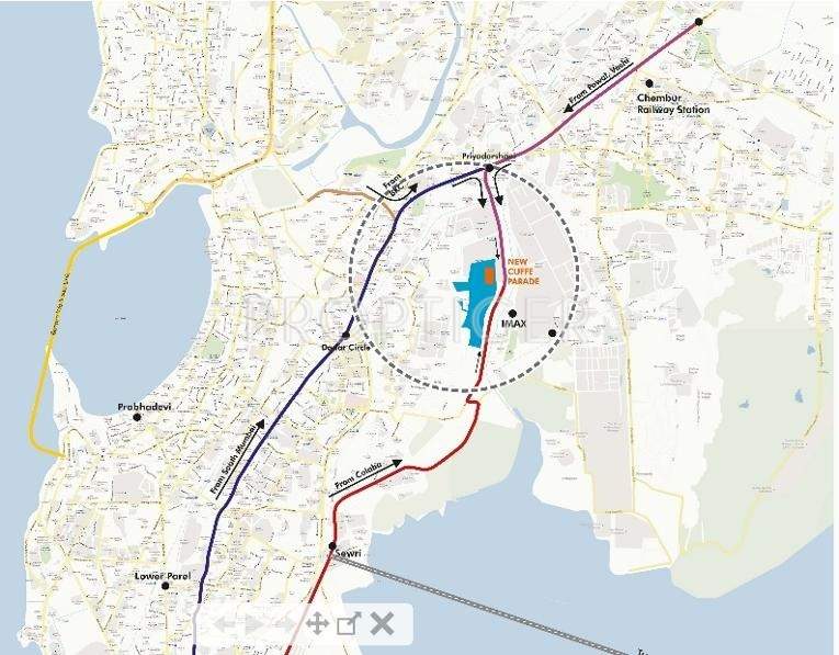 new cuffe parade lodha evoq Images for Location Plan of Lodha New Cuffe parade Lodha Evoq