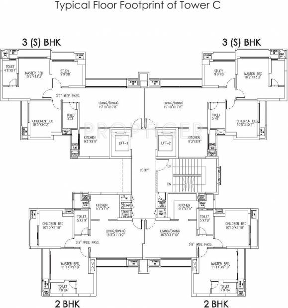 Images for Cluster Plan of Runwal Pearl Apartments