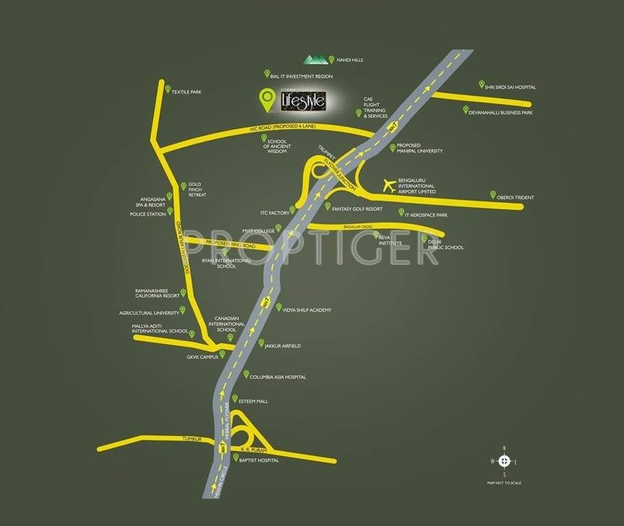 Images for Location Plan of Sobha Lifestyle Legacy