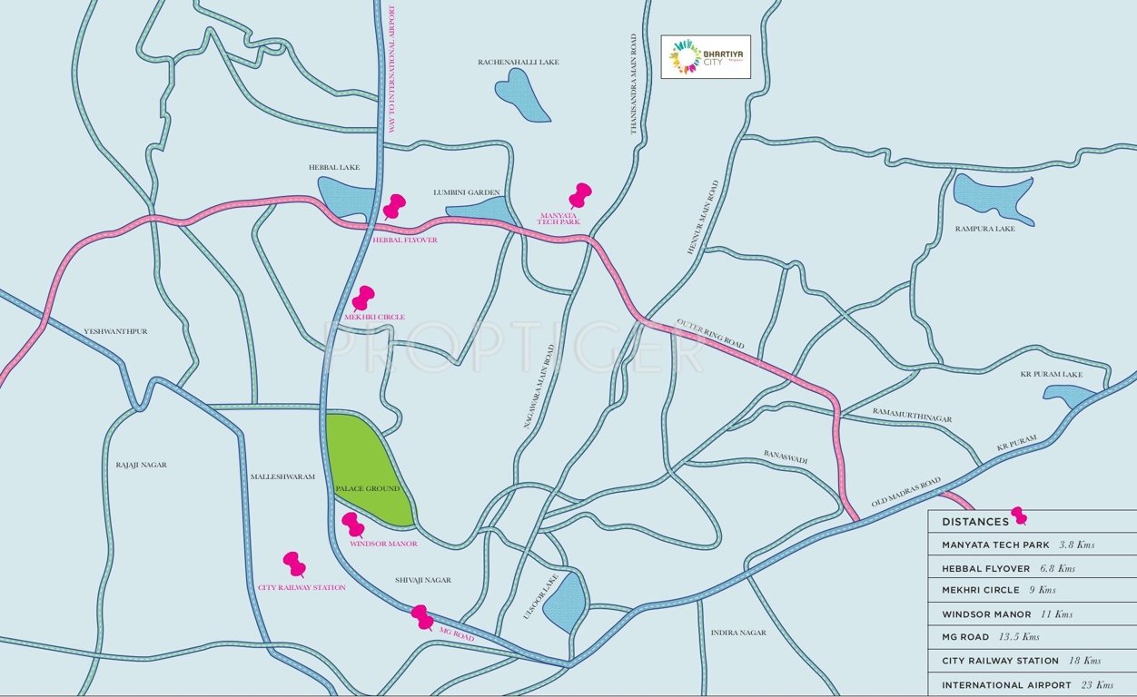 nikoo homes Images for Location Plan of Bhartiya Nikoo Homes