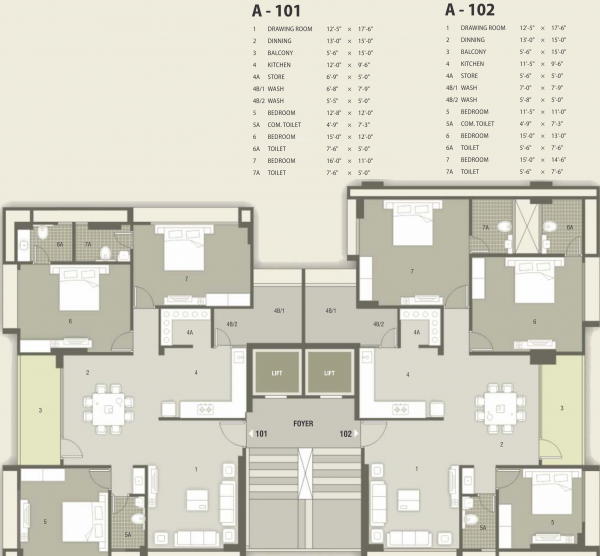 Images for Cluster Plan of Zodiac Aarish