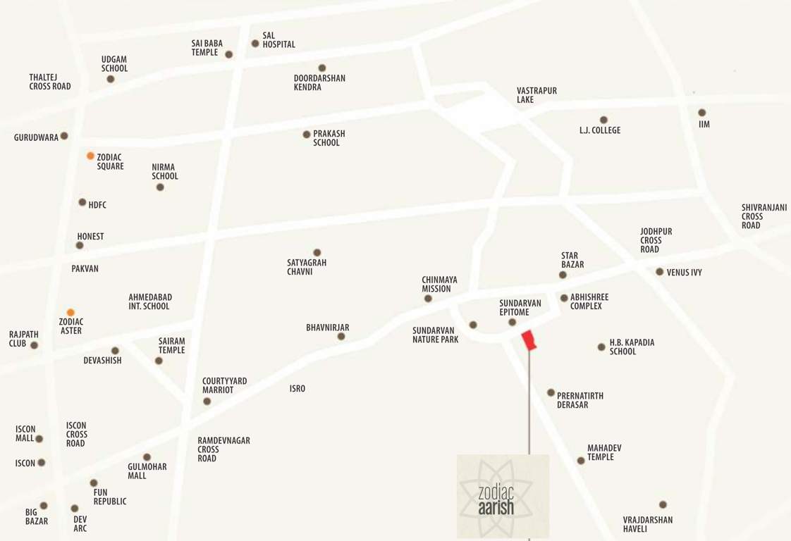  aarish Images for Location Plan of Zodiac Aarish