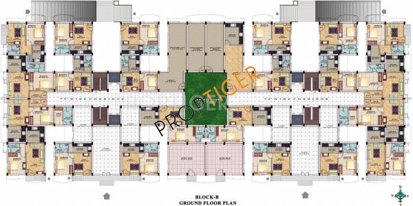 Images for Cluster Plan of Sree Nivas Towers Images for Cluster Plan of Sree Nivas Towers