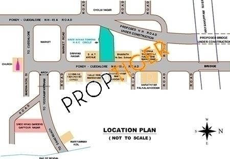 Images for Location Plan of Sree Nivas Towers Images for Location Plan of Sree Nivas Towers