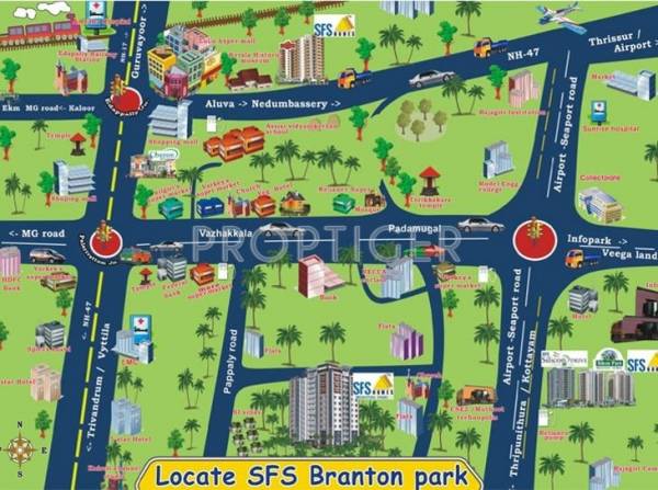 SFS Homes Branton Park Location Plan