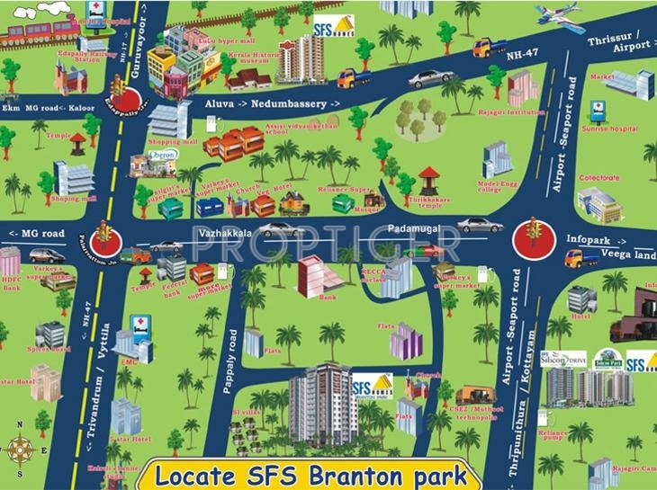 SFS Homes Branton Park Location Plan