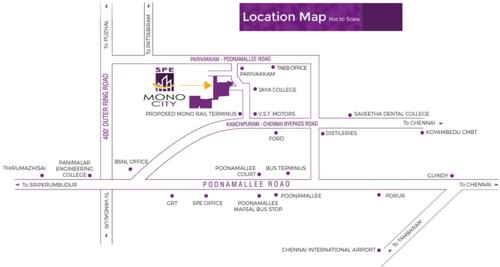  mono-city-villa Images for Location Plan of SPE Mono City Villa