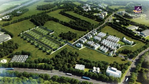  mono-city-villa Images for Master Plan of SPE Mono City Villa