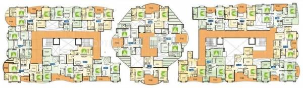 Images for Cluster Plan of Sokhal Aradhana Residency Images for Cluster Plan of Sokhal Aradhana Residency