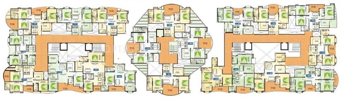 Images for Cluster Plan of Sokhal Aradhana Residency
