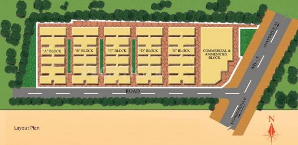 Images for Layout Plan of Satya Kalyans Patra Technopolis Images for Layout Plan of Satya Kalyans Patra Technopolis