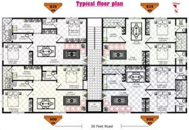 Images for Cluster Plan of Sivani Developers Siva Sivani Sadan