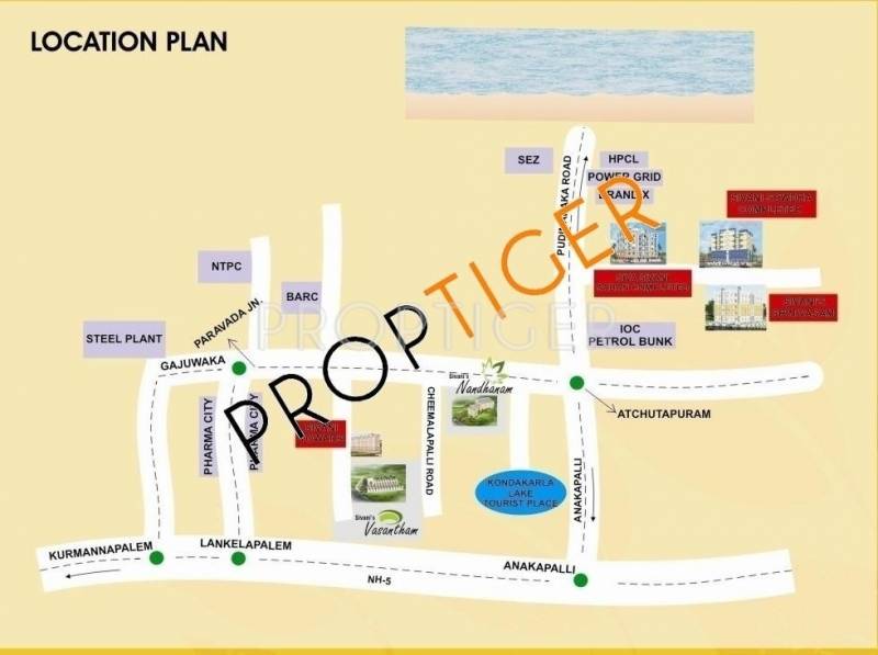 Images for Location Plan of Sivani Developers Siva Sivani Sadan