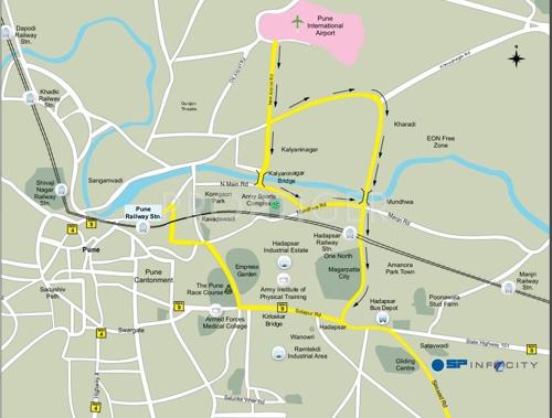  residency Images for Location Plan of Shapoorji Pallonji Residency