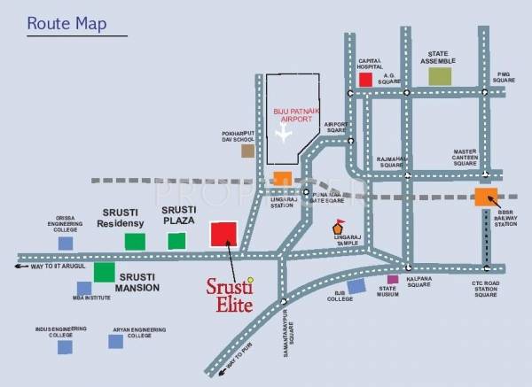 Shogun Infra Srusti Elite Location Plan