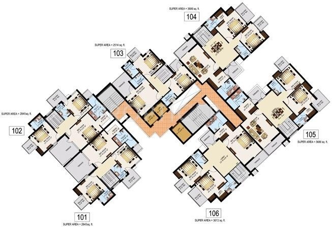 Images for Cluster Plan of Sidhartha NCR Lotus