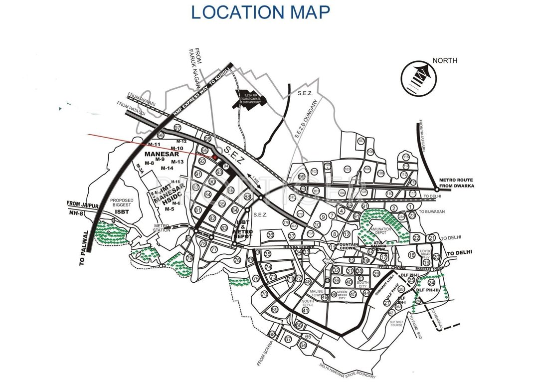 Images for Location Plan of Sidhartha NCR Lotus