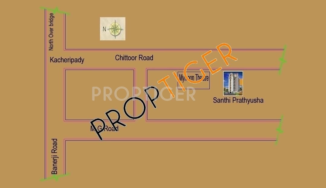 Images for Location Plan of Santhi Prathyusha
