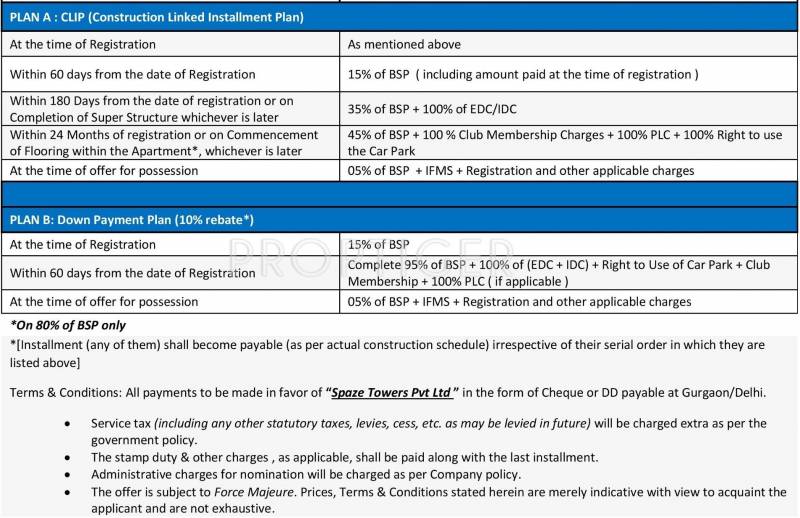  privvy-the-address Images for Payment Plan of Spaze Privvy The Address