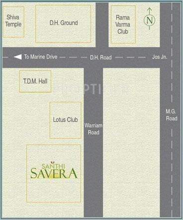 Images for Location Plan of Santhi Savera