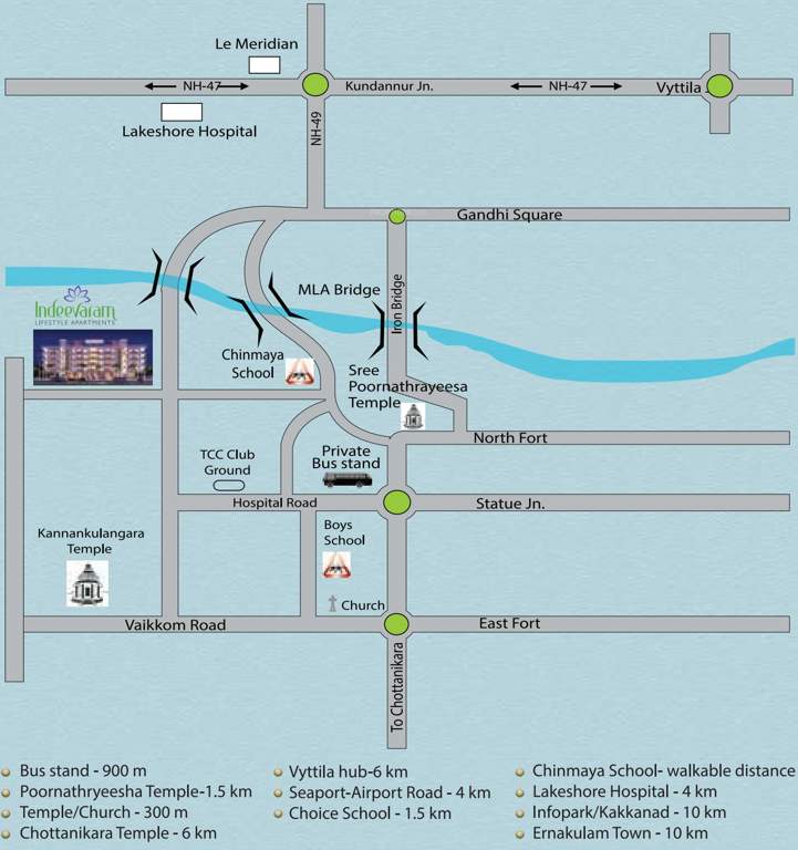 indeevaram Images for Location Plan of Nila Indeevaram