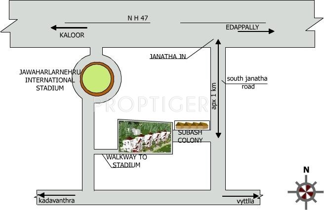 Images for Location Plan of Anvita Builders Heritage