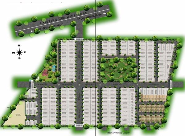 Images for Layout Plan of Vishnu Orange Vistas