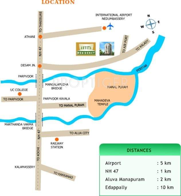 Images for Location Plan of Anvita Builders Anvita Residency