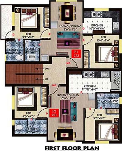  sri-rama-flats Images for Cluster Plan of Bhaveshwar Sri Rama Flats