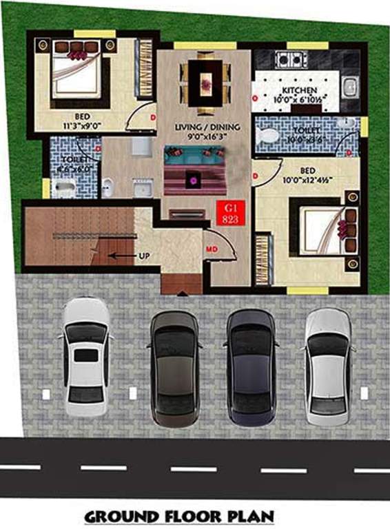  sri rama flats Images for Cluster Plan of Bhaveshwar Sri Rama Flats