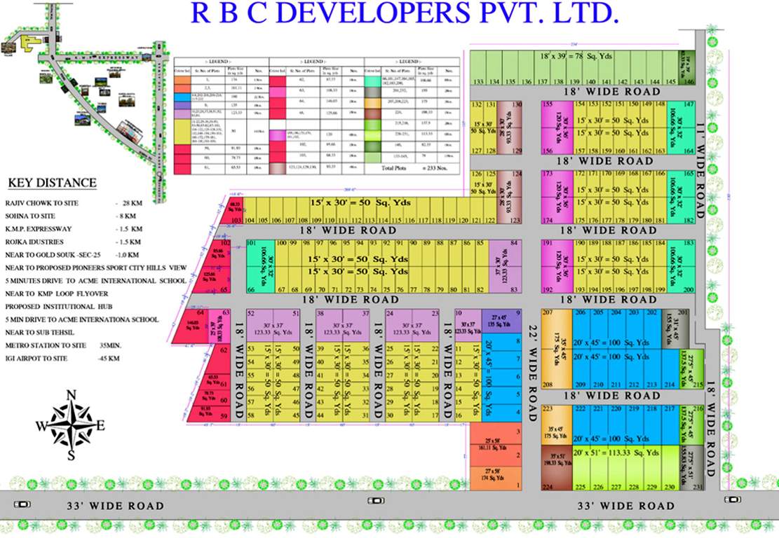 Images for Layout Plan of RBC Greater Gurgaon Bang
