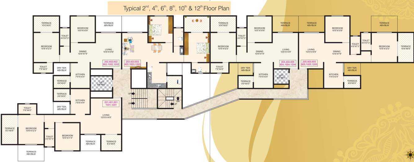 Images for Cluster Plan of Shree Venkateshwara Royal Rohana
