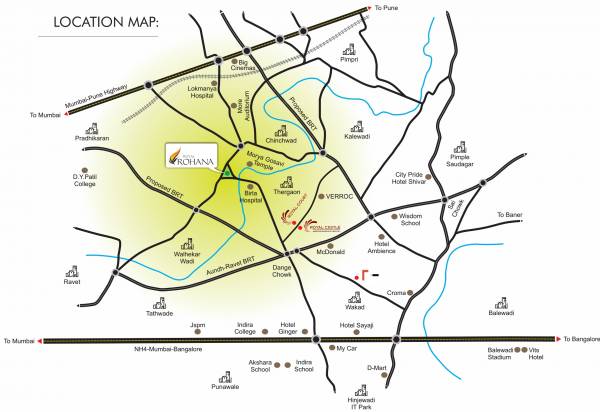 Images for Location Plan of Shree Venkateshwara Royal Rohana Images for Location Plan of Shree Venkateshwara Royal Rohana