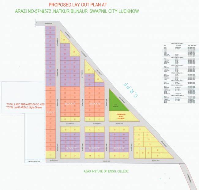 Images for Layout Plan of Swapnil Swapnil City