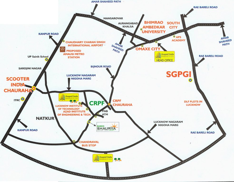 Images for Location Plan of Swapnil Swapnil City