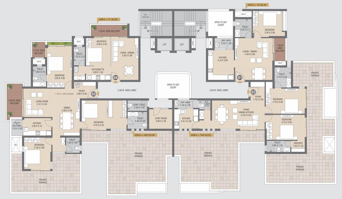 Images for Cluster Plan of Mohidin Iconia