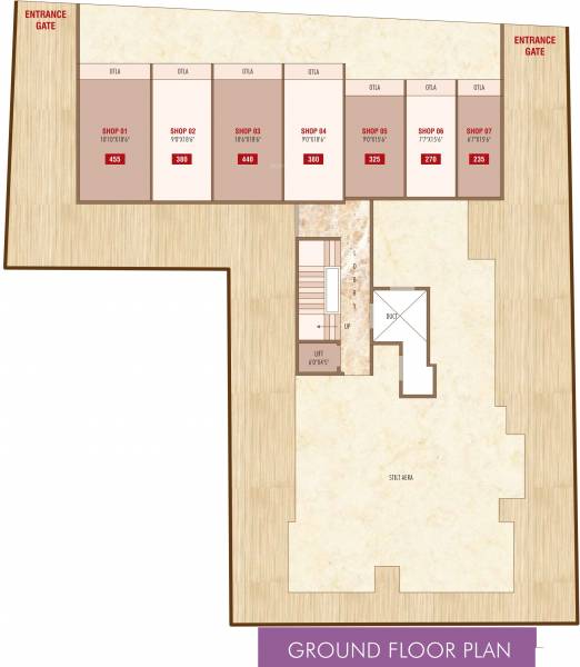 Images for Cluster Plan of Raj Tulip