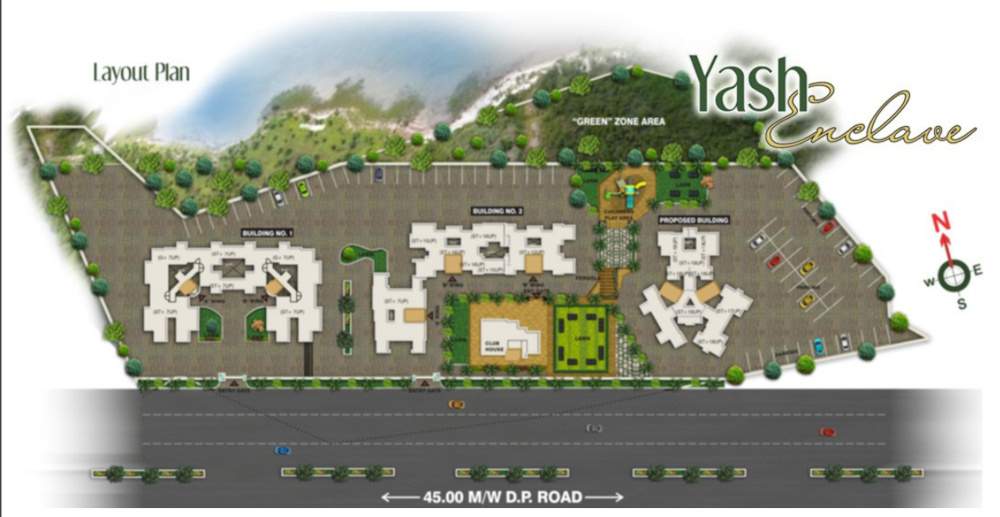  yash enclave Layout Plan