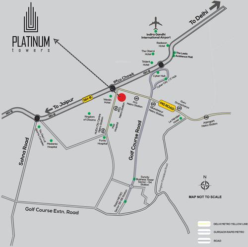  platinum-towers Images for Location Plan of Suncity Platinum Towers