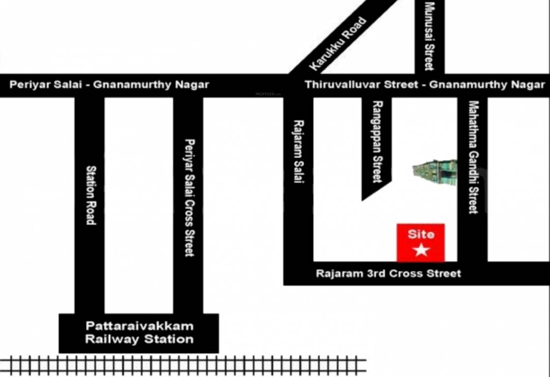 Images for Location Plan of Arthi Dhanunjayam