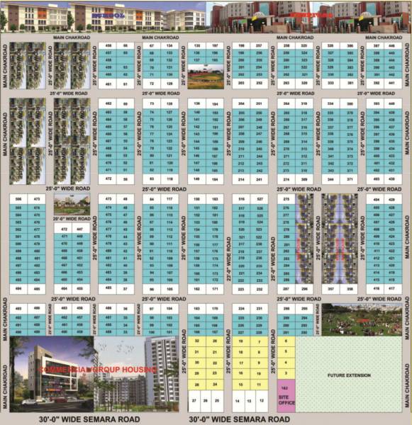 Images for Layout Plan of Bhagirathi City Plots