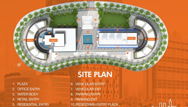 Images for Site Plan of Viridian WTC Amari Apartment