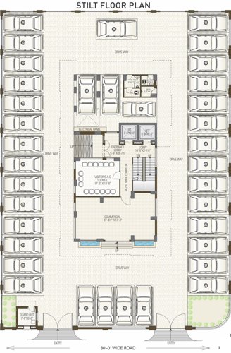 Images for Cluster Plan of Alliance Amrit Apartment