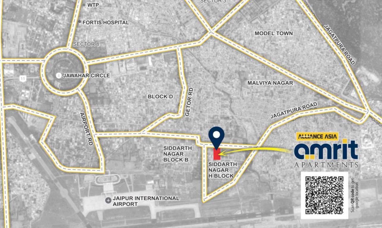 Images for Location Plan of Alliance Amrit Apartment