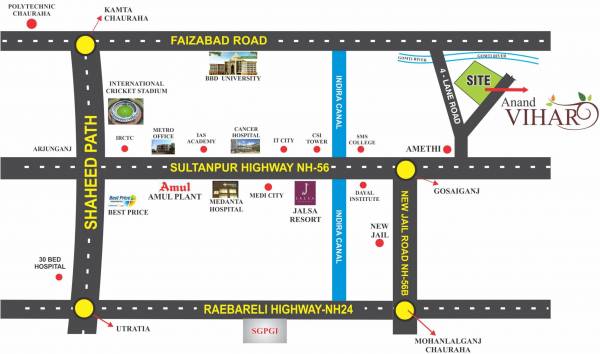 Images for Location Plan of Sadguru Anand Vihar