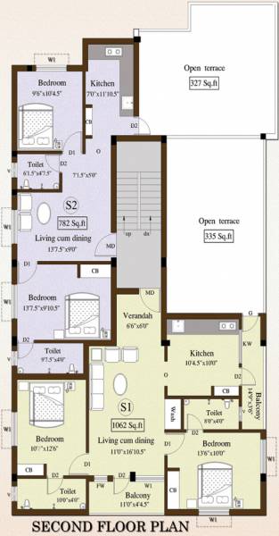 Images for Cluster Plan of Naveen Ajilin Castle