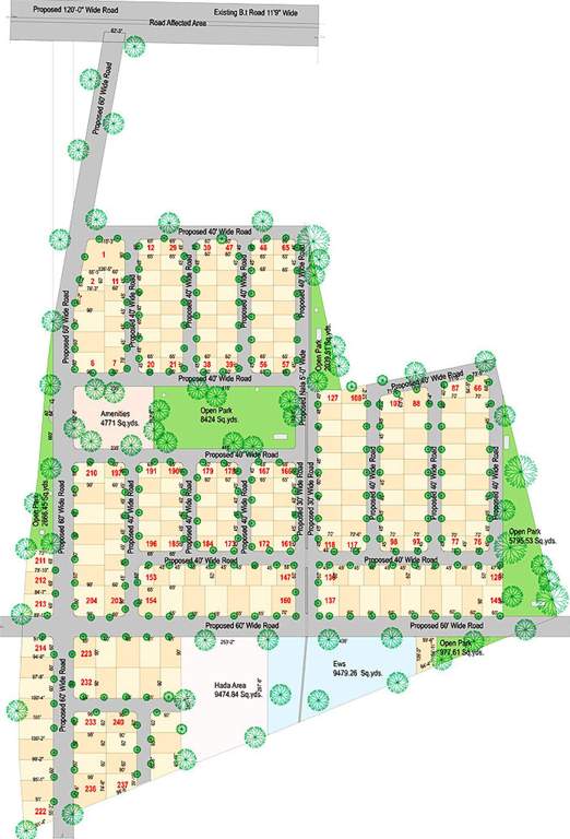 forest nest Images for Layout Plan of Kavuri Forest Nest