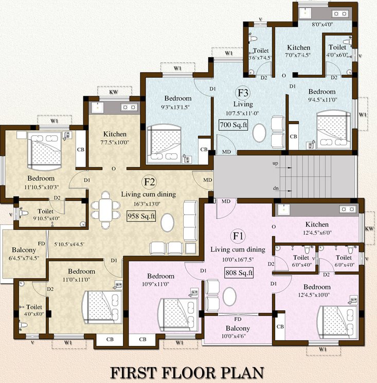 Images for Cluster Plan of Naveen Jenin Castle
