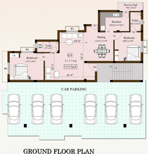 Images for Cluster Plan of Naveen Jenin Castle